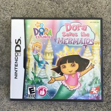 Dora the Explorer: Dora Saves the Mermaids Nintendo DS, 2007 Complete