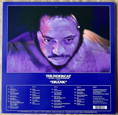 Thundercat Drank LP 限定盤 パープルヴァイナル Thundercat Drank 2 x Limited Edition Purple Vinyl Mint & Unplayed