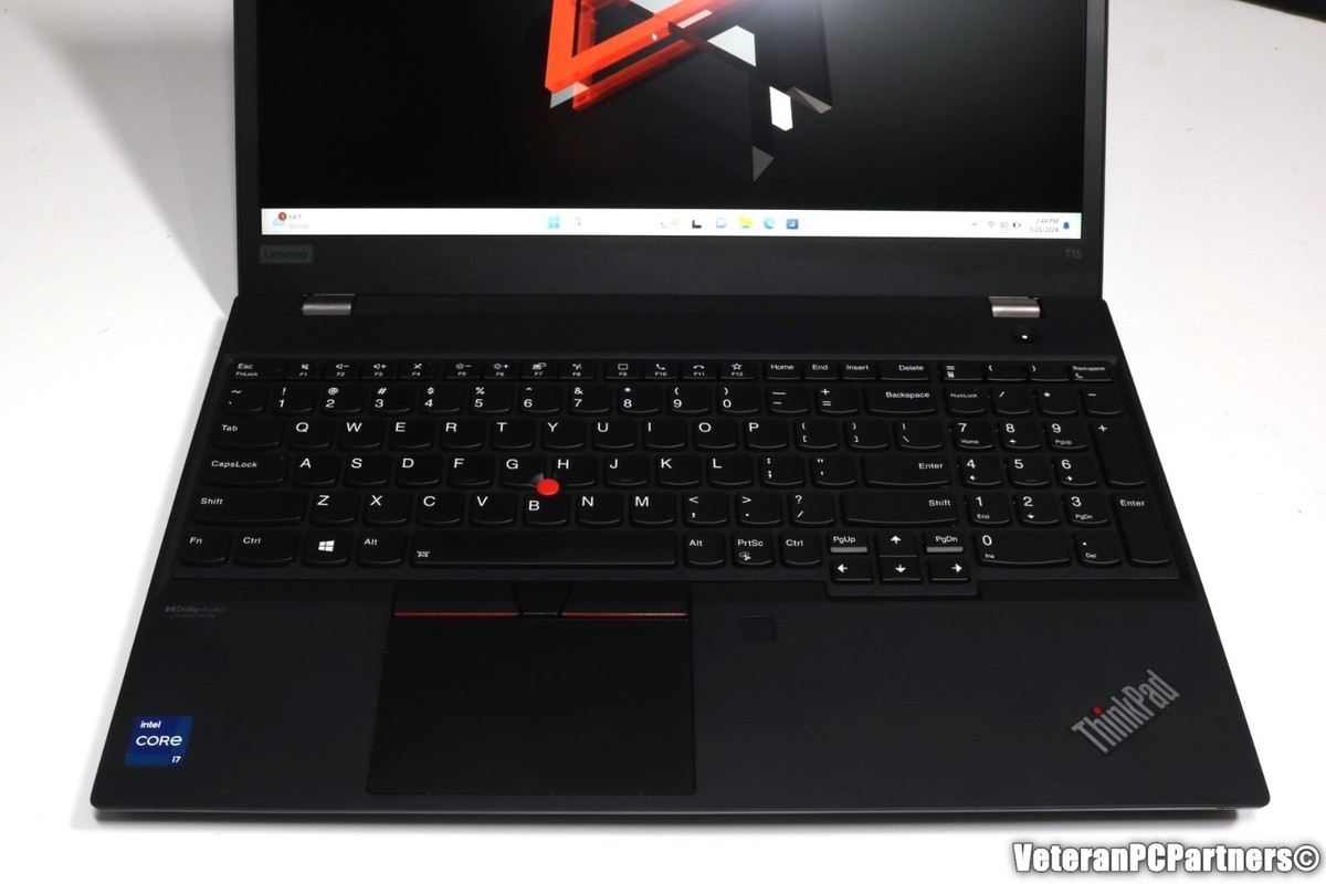 Lenovo ThinkPad T15 gen 2 laptop Core i7 1165G7 512GB SSD 32GB ram