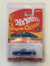 Hot wheels Classics Series 2 1957 Thunderbird #11 of 30 BLUE w/Nozlen Plastic