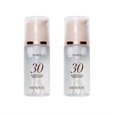 MENOKIN Moist 30 Seconds Quick Bubble Mask 95ml*2Pcs - FREE SHIPPING