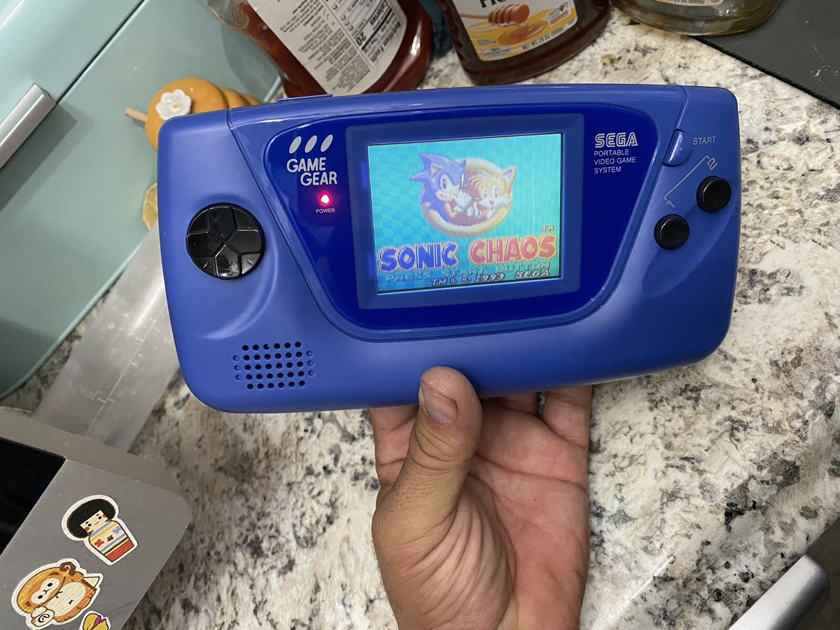 SEGA Game Gear Handheld System - Blue 96427011781| eBay