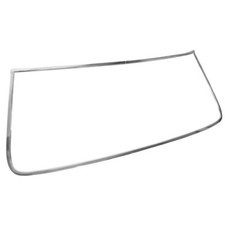 1966 1967 Chevelle Convertible Front Windshield Glass Trim Moldings 5 Pcs M1423a