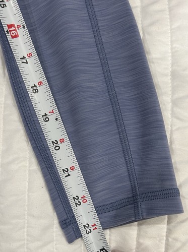 Lululemon Invigorate High-Rise Crop- 23"- 33" long- lavender/grayish blue-sz 2 - Picture 16 of 21