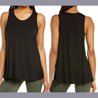 NEW $48 Sweaty Betty [ XXS ] Easy Peazy Tank Top in Black #T543