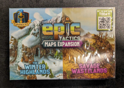 Tiny Epic Tactics Maps Expansion Winter Highlands & Savage Wasteland (Damaged)