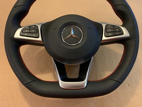 Mercedes C117 C156 C166 C172 C176 C218 C231 C292 AMG Pack Steering Wheel VIBRO - Picture 5 of 12