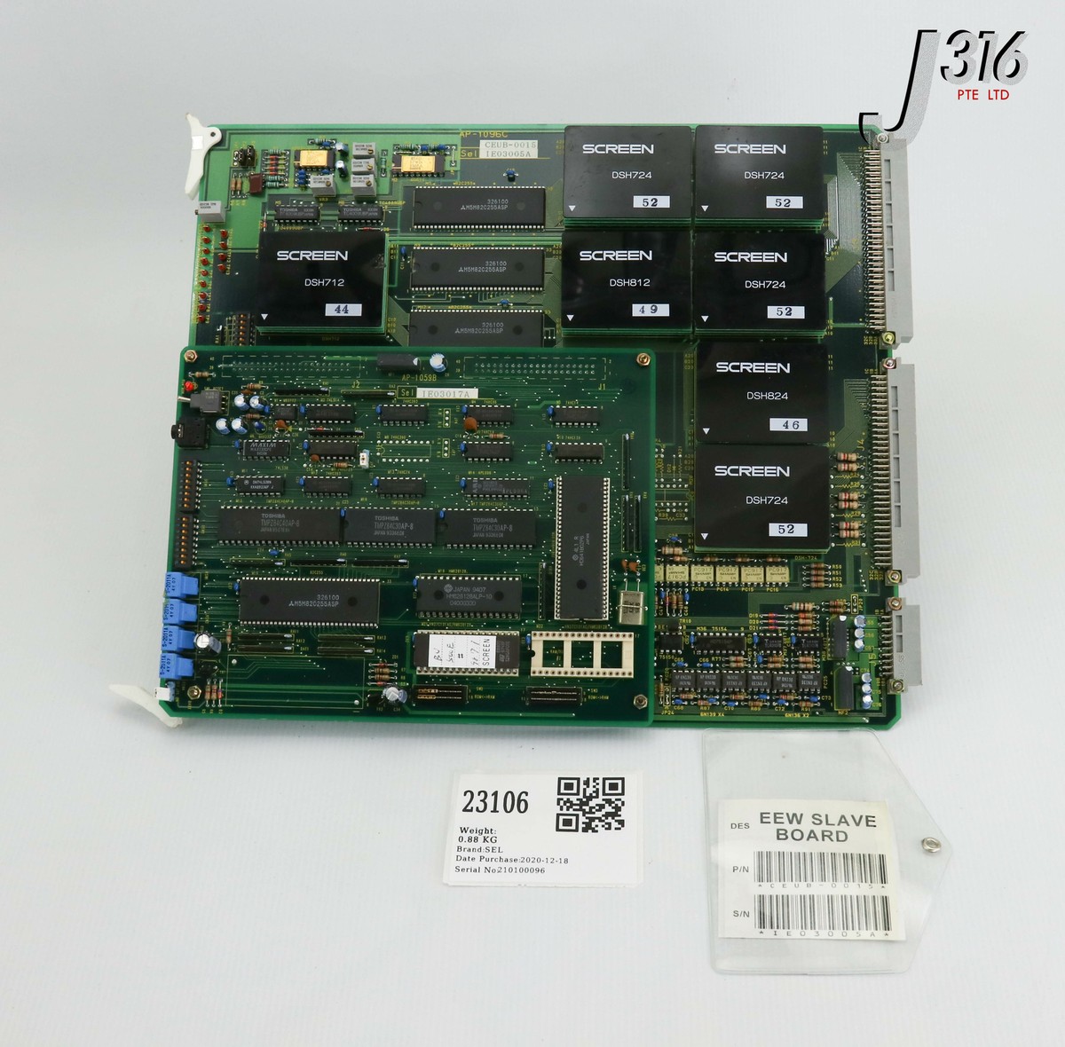 のん 23106 NIKON PCB, EEW SLAVE BD,STEPPER BD AP-1096C,IE03005A W/ AP