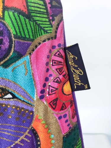 Laurel Burch Colorful Cat Shoulder Bag - Picture 2 of 5