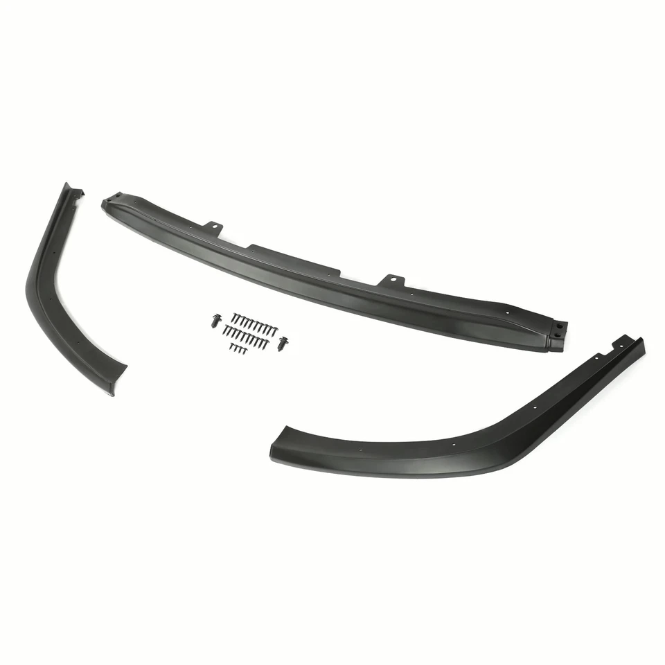 Alerón labial parachoques delantero estilo CS1 3 PIEZAS para Subaru Impreza 2011-2014 WRX STI Foto 3 de 4