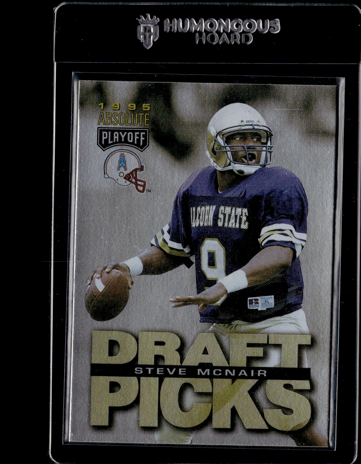 Steve McNair #182 (Football Cards 1995 Playoff Absolute) — is it worth grading?