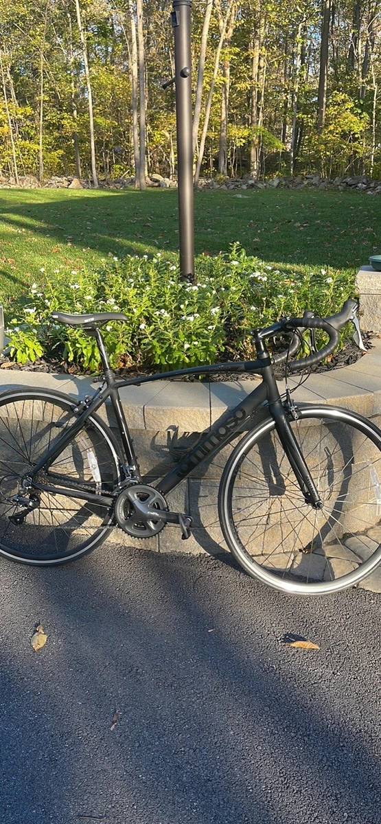 Canyon matte black road bike sales