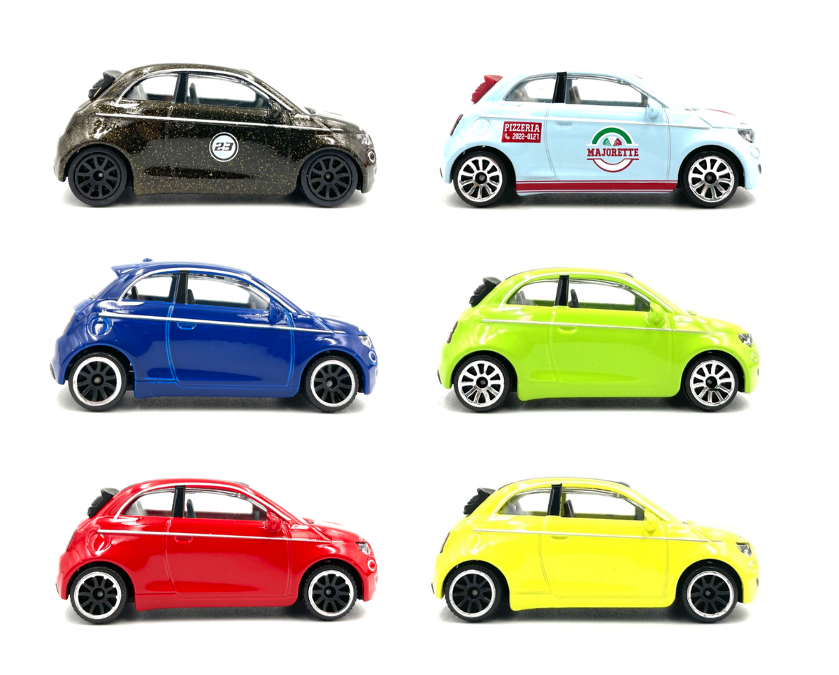 Majorette [286E 1:55] FIAT 500 Icon [Loose Pack] *** Choose Model