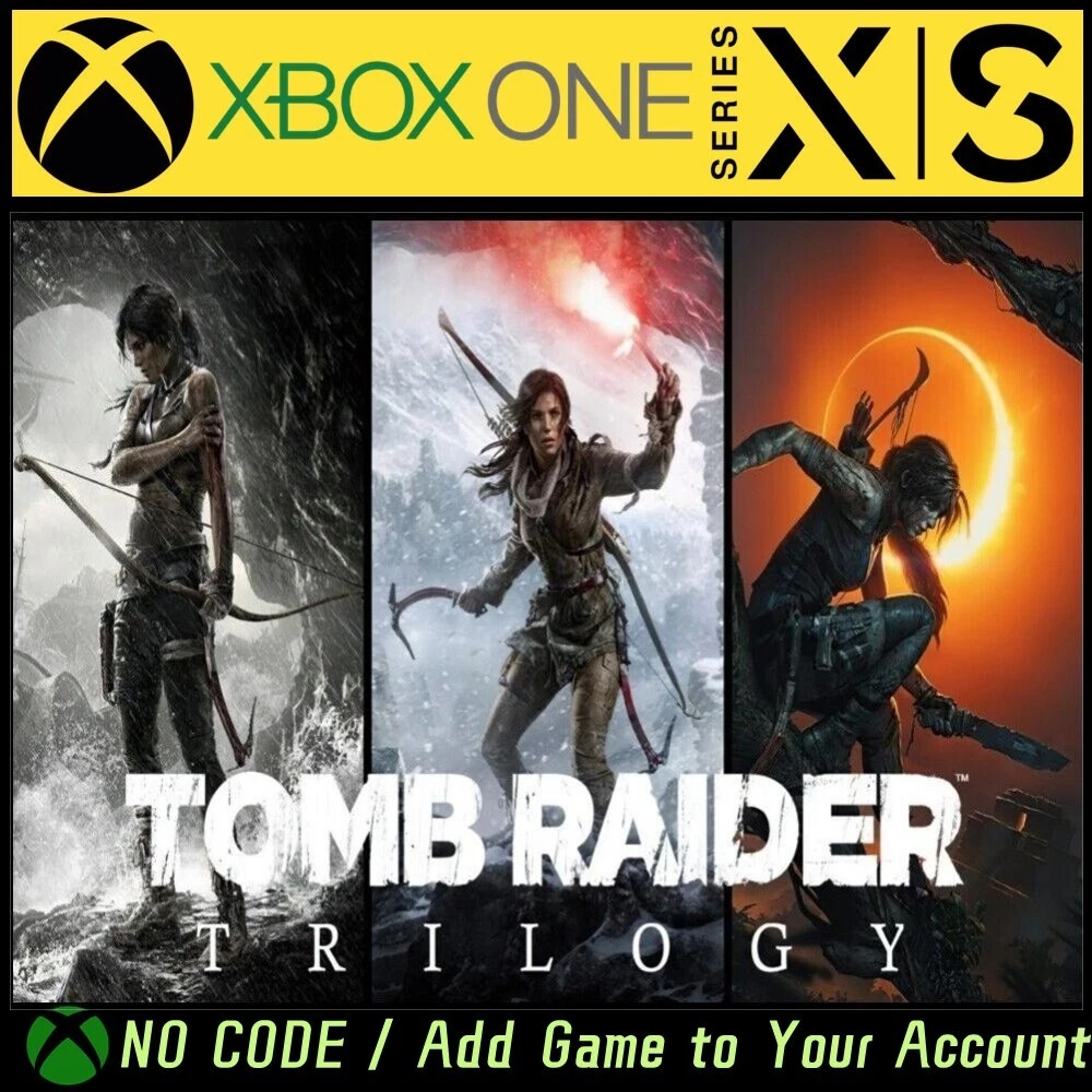Tomb Raider Definitive Survivor Trilogy Xbox One Series X S Game