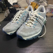 NIKE Air Max Motion Sneakers Men's 11 Running 2014 Platinum Blue 631767-102