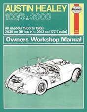 Austin Healey 100 Owners Workshop Manual by Haynes Publishing (Paperback, 2013)