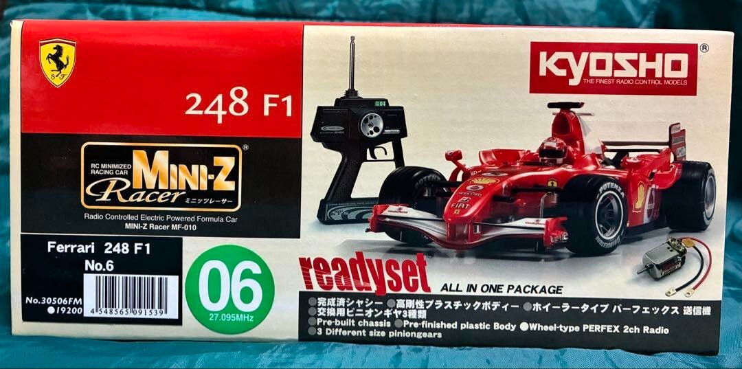 MINI-Z Kyosho Ferrari 248 フェラーリ F1 2006 Kyosho MINI-Z Kyosho Ferrari 248 Ferrari F1 2006 | eBay