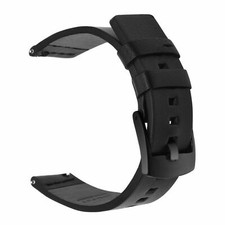 24mm Leather Soft Watch Band Strap For Fossil Latitude / Forrester / Geoff