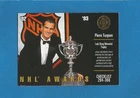 Checklist (294-366) 1993-94 Leaf Hockey NHL Awards #340 (NM+) Pierre Turgeon HOF