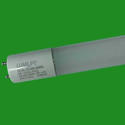 4x 8W (=18W) T8 G13 6500K Tageslicht 600mm (2ft) LED Leuchtstoffröhre & Starter
