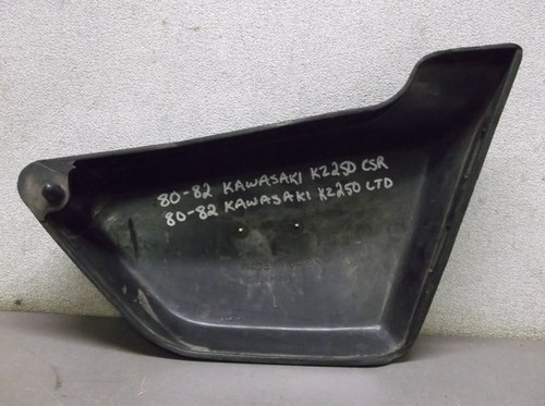 Used Left Side Cover for 1980-82 Kawasaki KZ250 CSR and LTD - Picture 2 of 5
