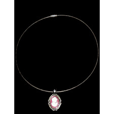 Exquisitely beautiful vintage cameo necklace