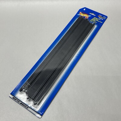 Mattel Hot Wheels Formula Tyco 15  Straight Track #37590 (1Pk, 2Pcs)  NEW