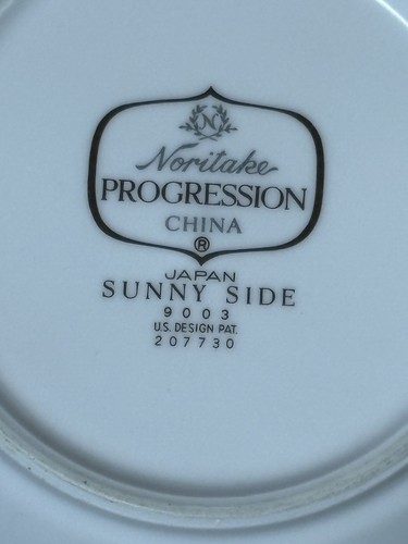 Noritake Progression China Sunny Side 9003 Dessert Fruit Bowl 5.5" Set of 5 - Picture 5 of 5