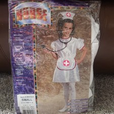 Child Small Nurse Costume Halloween Dress-up