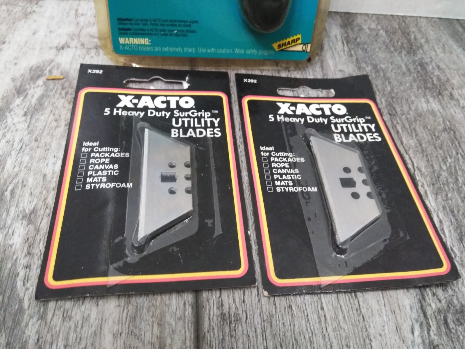 XACTO X7747 NIP Board Cutter Foam Mats 45 & 90 degree Cuts & 2PKS OF