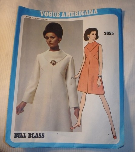 VINTAGE VOGUE BILL BLASS PATTERN 2055 