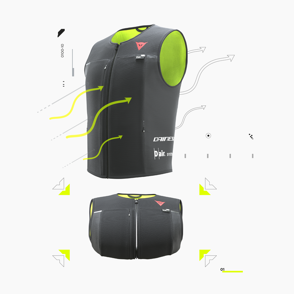 Dainese Test Airbag Westen Dainese Airbag-Weste Smart Jacket