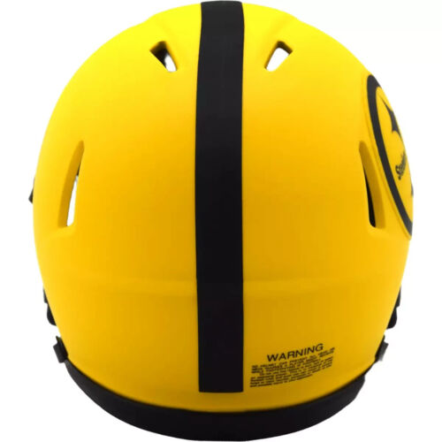 * SALE * PITTSBURGH STEELERS ( RAVE ) SPEED MINI NFL FOOTBALL HELMET RIDDELL! - Picture 2 of 3