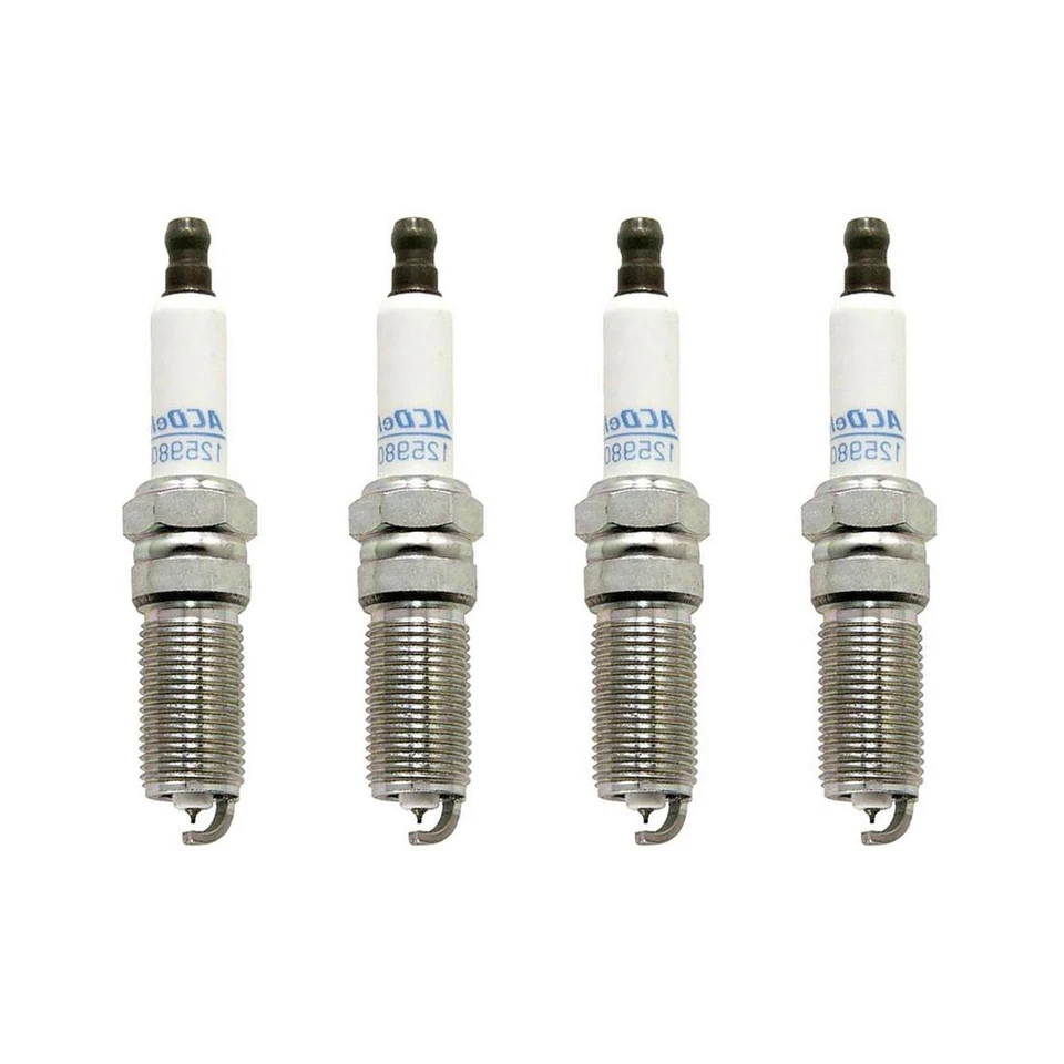 Juego de 4 bujías de iridio AC Delco 41-103 para Chevy GMC Buick Olds Pontiac nuevas Foto 3 de 3