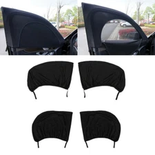 Front Rear Car Side Window Retractable Windshield Sun Shade Visor Block Cover