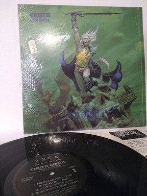 s l400 Cirith Ungol - Frost And Fire LP in shrink Liquid Flames HM13666 - 1st Pressing | Cirith Ungol Online