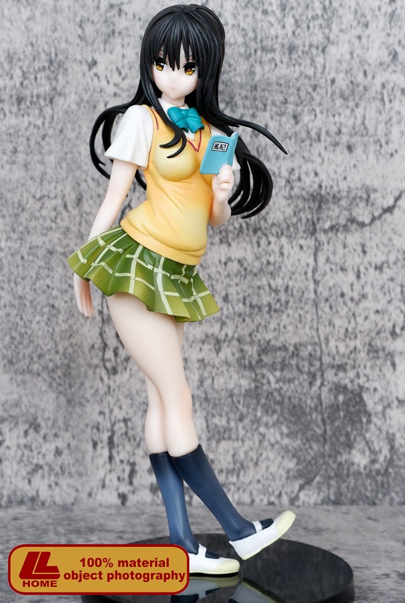 Anime LOVE Kotegawa Yui uniform girl book PVC Action Figure Statue Toy
