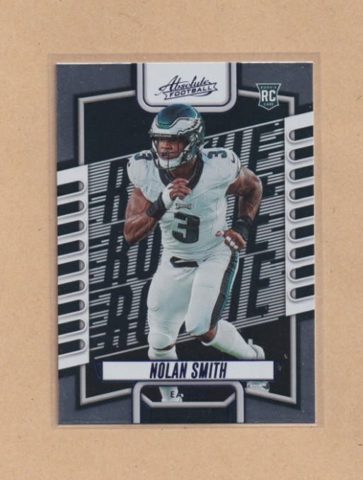 2023 Panini Absolute - Nolan Smith #161 Blue RC Philadelphia Eagles
