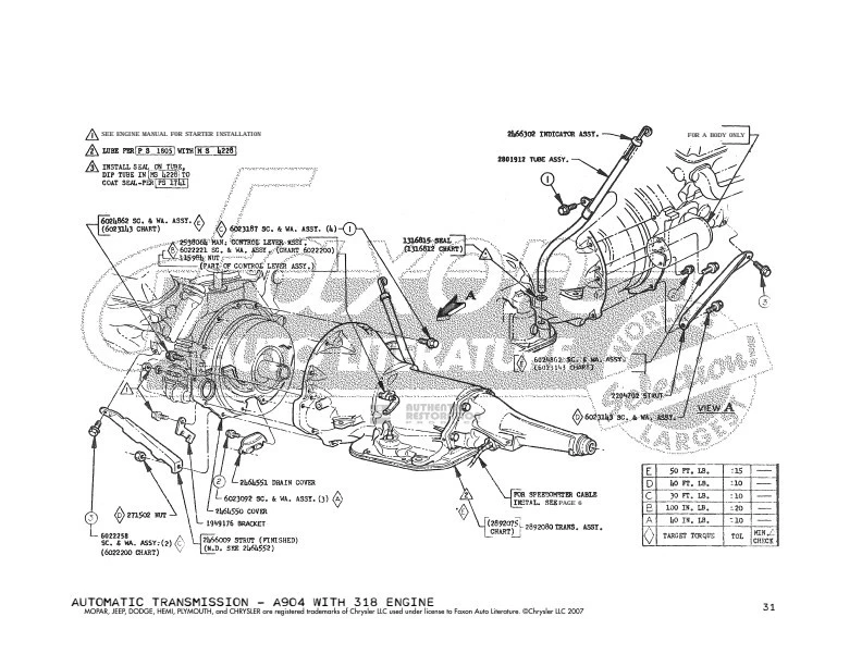 Conjunto de chasis Plymouth 1969 manual Road Runner GTX Belvedere Satellite Foto 4 de 4