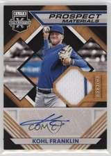 2021 Elite Extra Edition Prospect Materials Signatures Kohl Franklin Auto 1fb7