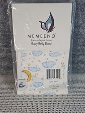 MEMEENO Baby Belly Band for Gas Colic Relief - Tummy Wrap for Newborns