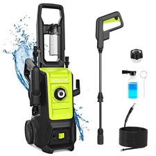 Steelite 5000 PSI Electric High Pressure Washer 2.5 GPM Portable Power Washer