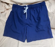 Navy Amazon Essentials Swim Trunks