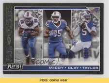 2017 Panini Playoff Flea Flicker Charles Clay LeSean McCoy Tyrod Taylor READ 1u0