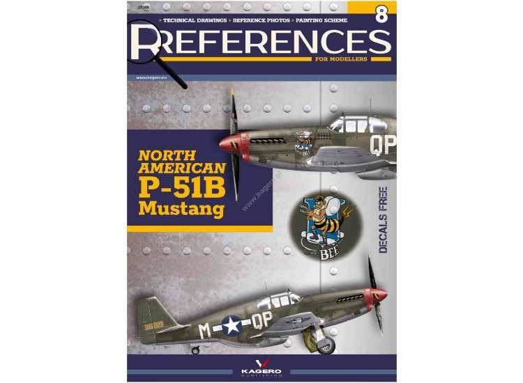 Kagero KAG25008 - - References 08 - North American P-51B Mustang