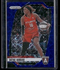 2024 Panini Prizm WNBA #39 Rhyne Howard Blue Velocity Prizms Atlanta Dream