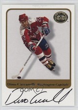 2001-02 Fleer Greats of the Game Auto Dino Ciccarelli Auto HOF 0m0