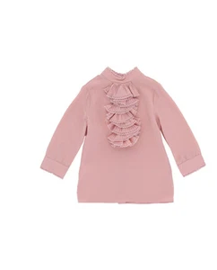 Chemisier fille à col volants Gucci