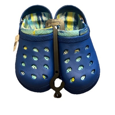 coast clogs blue Size Boys 2 NEW