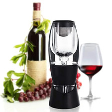With Base and Filter Wine Decanter Acrylic Wine Pourer Wine Aerator  Dining